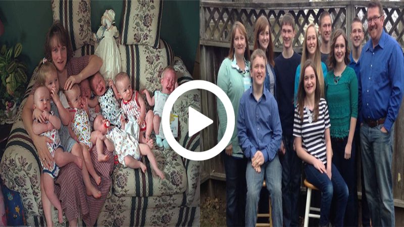 The First Surviving septuplets Who Became Famous In 1997 Are Grown Up 18 Years Late
