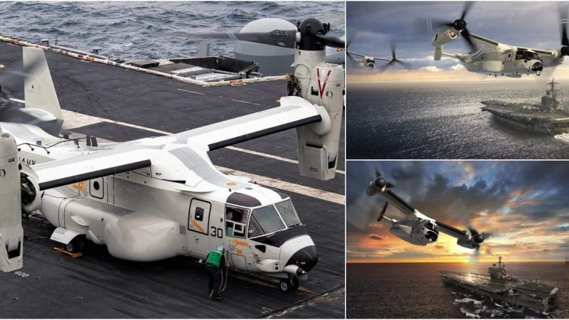Revolutionizing Carrier-Based Logistics: The CMV-22B’s EOTOAY Transformation