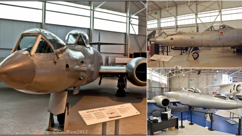 Revolutionary Design: Piloting the Gloster Meteor F8 WK935 While in a Recumbent Position.