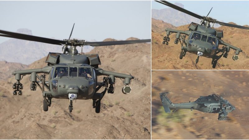 Enhanced Weapon Systems Kit Transforms Black Hawk Helicopter
