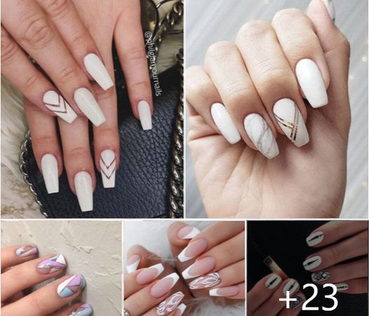 Gorgeous White Nail Art Ideas for an Elegant and Chic Look!