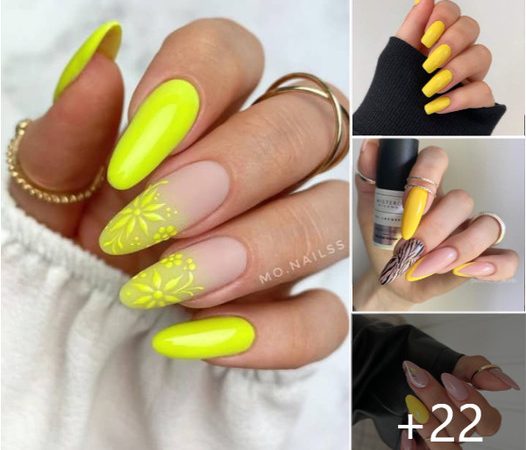 Sunshine Nails: 25 Stunning Yellow Nail Designs to Brighten Your Day