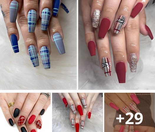 Chic Checkered Nail Designs to Elevate Your Style