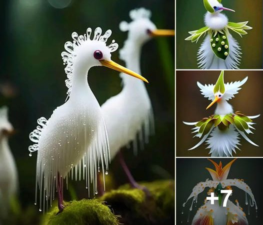 A Bouquet of Birds: Blossoms that Evoke the Majesty of Avian Wonders