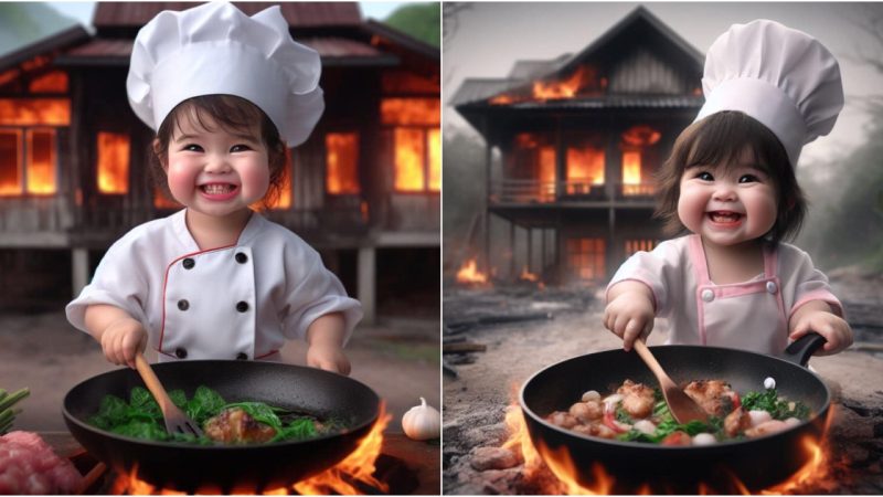 Unveiling the Hidden Talents of Children in the Kitchen, Spreading Joy Across Families, and Earning Admiration in the Online Community